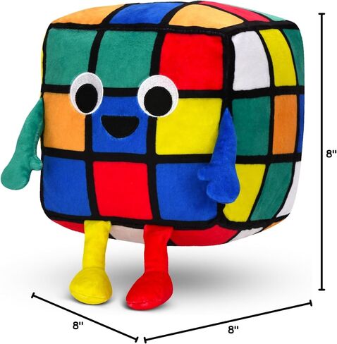 iscream Screamsicles Rubik's Cube Buddy 8" Plush in Saudi Arabia