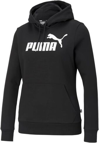 هودي بغطاء رأس صوف بشعار أساسيات للنساء من PUMA (متوفر بمقاسات كبيرة)، Alpine Snow، كبير in Saudi Arabia