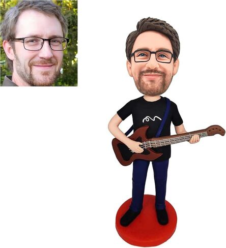 POPULARBOBBLEHEADS Custom Bobblehead,Personalized Custom Full,Custom Personalized Unique Handmade Bobbleheads Figurine,Action Figure Based on Your Photo in Saudi Arabia