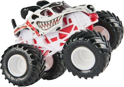 Monster Jam 2025 Official 1:64 Diecast Truck Series 42 Ruff Crowd Monster Mutt Dalmatian in Saudi Arabia