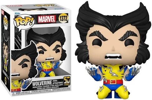 Marvel Pop: Wolverine 50th Anniversary - Wolverine (مناطق الجذب المميتة) Funko Vinyl Figure (مجمعة مع حالة واقي المربع المتوافق) ، متعدد الألوان ، 3.75 بوصة in Saudi Arabia