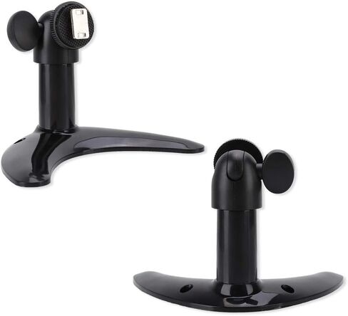 YOUTHINK Universal Monitor Holder, Black Adjustable Angle Computer Monitors Stand Freestanding Single Monitor Arm Desk Mount for 7-11.6 Inch LCD PC Accessories in Saudi Arabia