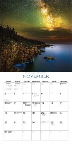 Galaxy of Stars Mini Wall Calendar 2025 in Kuwait