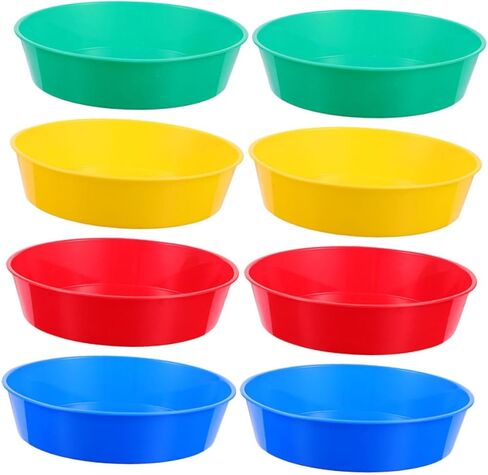 8Pcs Paint Mixing Trays for Artists Lightweight Durable Color for Watercolor DIY Projects for Beginners and Professionals in Saudi Arabia