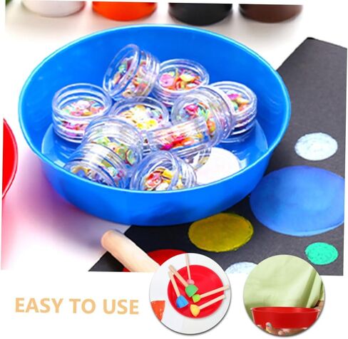 8Pcs Paint Mixing Trays for Artists Lightweight Durable Color for Watercolor DIY Projects for Beginners and Professionals in Saudi Arabia
