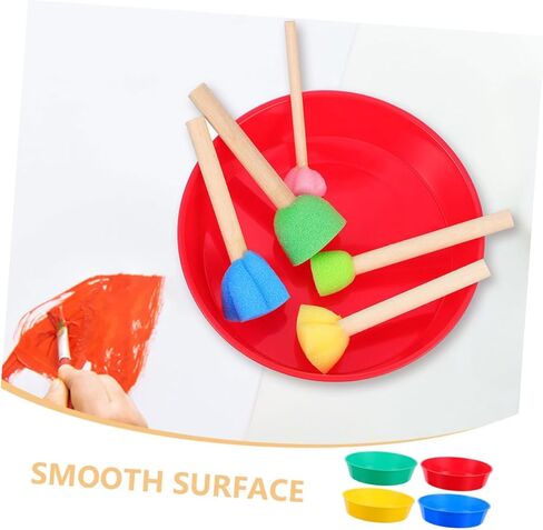 8Pcs Paint Mixing Trays for Artists Lightweight Durable Color for Watercolor DIY Projects for Beginners and Professionals in Saudi Arabia