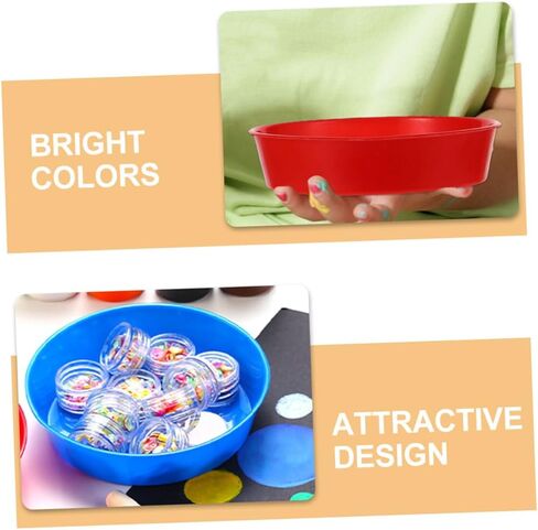 8Pcs Paint Mixing Trays for Artists Lightweight Durable Color for Watercolor DIY Projects for Beginners and Professionals in Saudi Arabia
