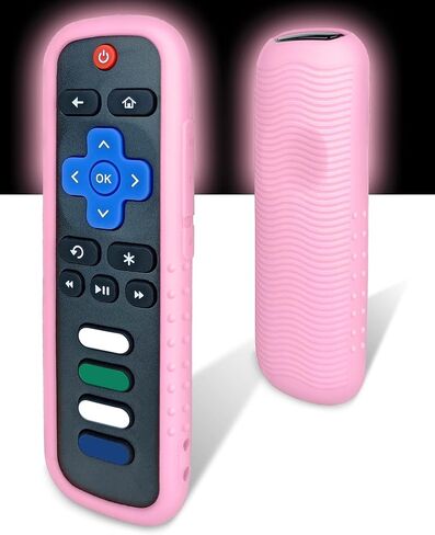 3 Pack Silicone Cover Case for Roku TV Remote in Kuwait