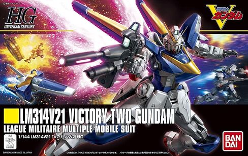 Hobby Bandai - Victory Gundam - #169 V2 Gundam ، Bandai Spirits Hobby Hguc 1/144 Model Kit in Saudi Arabia