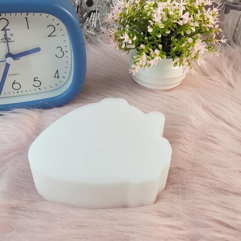 Strawberry Silicone Mold for Making Soap Aroma Beads Car Freshie, Pendant, Candle, Resin,Cement Gypsum Decorative Ornaments (4.17x3.46x1.22in) in Saudi Arabia