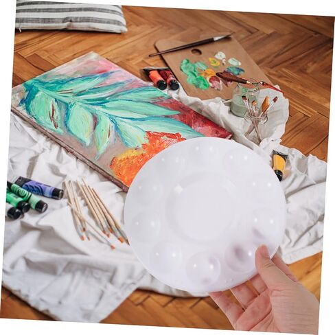 jojofuny 12pcs Portable Watercolor Mixing Trays Set for Artists Gouache Palette Painting Supplies in Saudi Arabia