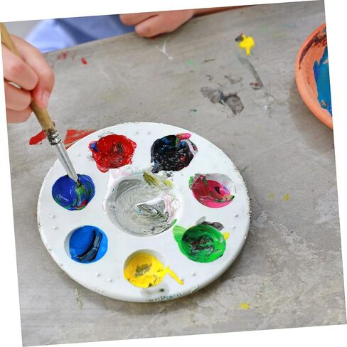 jojofuny 12pcs Portable Watercolor Mixing Trays Set for Artists Gouache Palette Painting Supplies in Saudi Arabia
