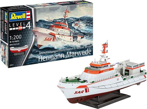Revell Germany Search and Rescue Vessel Hermann Marwede Model Kit in Saudi Arabia