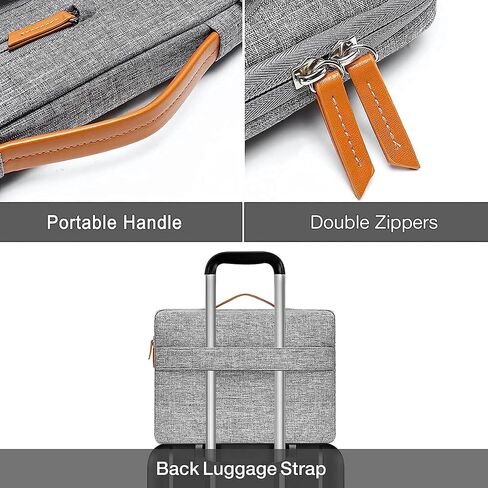MOSISO Compatible with MacBook Air 13 inch Case 2022-2018 A2337 M1 A2179 A1932, Plastic Hard Shell&360 Protective Bag with 4 Zipper Pockets&Keyboard Cover&Screen Protector&Pouch, Midnight Green&Gray in Saudi Arabia
