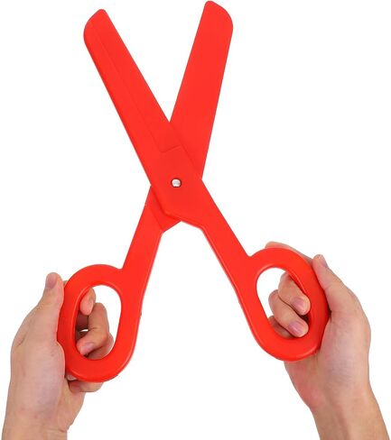 MAGICLULU Giant Clown Scissors Prop for Carnival Accessories and Stage Performance, Green Fake Scissors for Cosplay and Pretend Play, 14.96 Inch Large Shears in Saudi Arabia