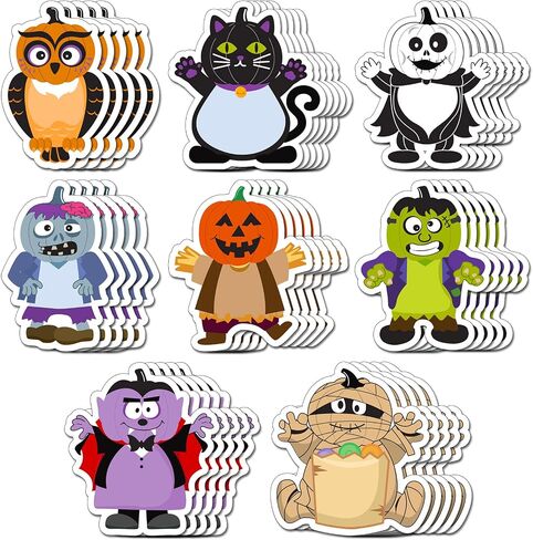 Pajean 800 Sheets Halloween Sticky Notes 40 Pads Spooky Fun Pumpkin Ghost Cat Weird Gerthetic For Office Supplies Kids Gift Party Decoration Favor ، 3.15 × بوصة in Saudi Arabia