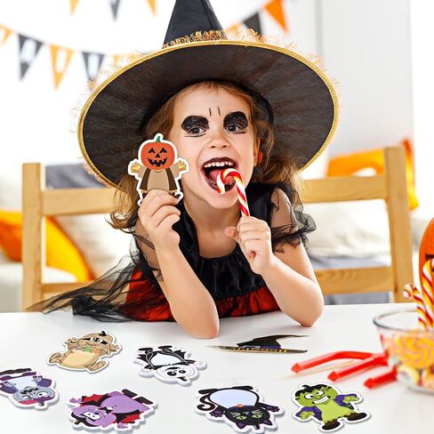 Pajean 800 Sheets Halloween Sticky Notes 40 Pads Spooky Fun Pumpkin Ghost Cat Weird Gerthetic For Office Supplies Kids Gift Party Decoration Favor ، 3.15 × بوصة in Saudi Arabia