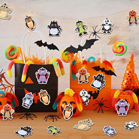 Pajean 800 Sheets Halloween Sticky Notes 40 Pads Spooky Fun Pumpkin Ghost Cat Weird Gerthetic For Office Supplies Kids Gift Party Decoration Favor ، 3.15 × بوصة in Saudi Arabia