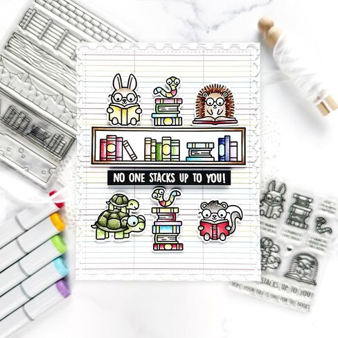 Lawn Fawn LF3719 Simply Celebrate Hangouts 4X6 Clear Stamp Set in Saudi Arabia