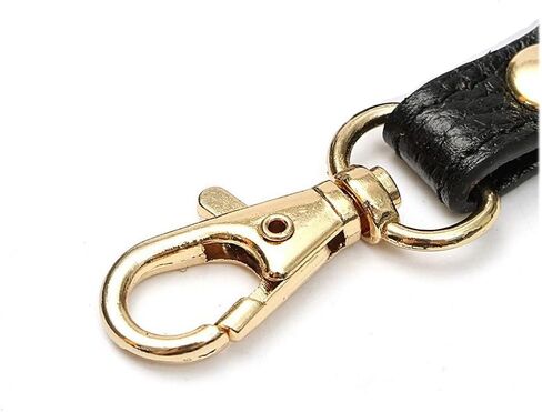 حزام معصم SeptCity، حزام معصم يدوي من الجلد الطبيعي لمفتاح الهاتف المحمول بمحفظة مع قفل ذهبي in Kuwait