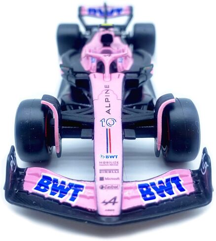 New Bbuago 2023 1/43 F1 A523#10 Pink P.Gasly Version Formula One for BWT-Alpine Adult Die Cast Alloy Luxury Vehicle Collection Model Gift in Saudi Arabia