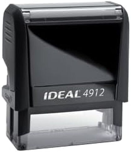 3 Line Custom Rubber Stamp - Self Inking - Home or Office Use in Saudi Arabia