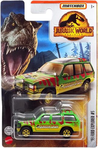 Matchbox 2022 - '93 Ford Explorer #5 - Jurassic World Dominion in Saudi Arabia