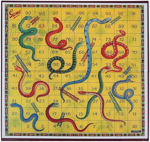 مجموعة لعبة اللوحة Ludo قابلة للطي | لعبة لوحة الأسرة الصديقة للسفر المحمولة | يتضمن 16 رمزًا للألوان ، 2 الزهر | متعة داخلية/خارجية للأطفال والكبار | لعبة الألعاب التقليدية in Kuwait