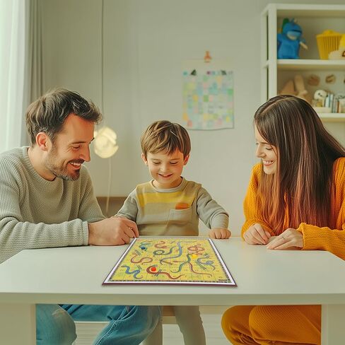 مجموعة لعبة اللوحة Ludo قابلة للطي | لعبة لوحة الأسرة الصديقة للسفر المحمولة | يتضمن 16 رمزًا للألوان ، 2 الزهر | متعة داخلية/خارجية للأطفال والكبار | لعبة الألعاب التقليدية in Kuwait
