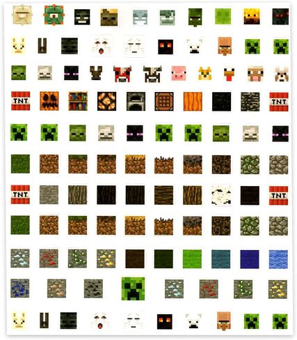 Minecraft Mechanical Pencils and Erasers Party Favors Bulk, 20 Pencils and 8 Erasers for Goodie Bags, Loot Bags, Classroom Prizes Plus More | Minecraft Party Supplies Kids, Boys, Girls in Saudi Arabia
