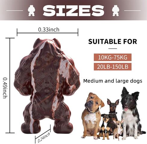 ألعاب الكلاب مضغ للمضغات العدوانية متوسطة إلى كبيرة مع ألعاب الكلب التفاعلية ذات النكهة الحقيقية لحوم البقر من أجل الملل القوي ألعاب نايلون القوية لإبقائهم ألعاب الكلاب على شكل حيوانات مزدحمة. in Kuwait