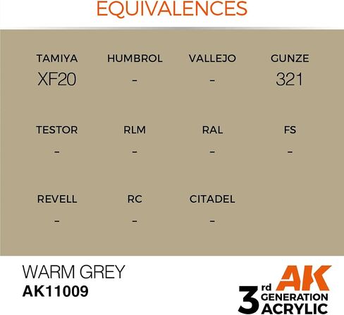AK Interactive 3rd Gen Acrylic Warm Gray 17ml in Saudi Arabia