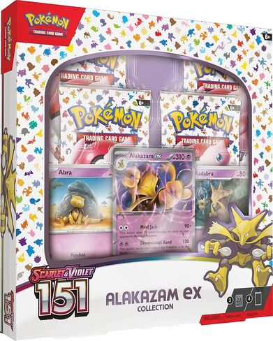 لعبة بطاقة Pokémon Trading Card Scarlet & Violet151 Ex Box - Alakazam in Kuwait