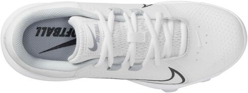 حذاء Nike للسيدات Hyperdiamond 4 Pro Moulded Softball SZ 8.5 أسود | أبيض | رمادي in Kuwait