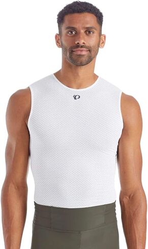 PEARL IZUMI شبكة نقل بدون أكمام طبقة أساسية بيضاء 2XL in Saudi Arabia