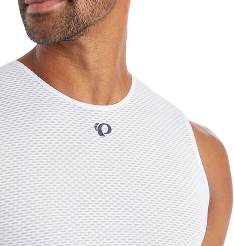 PEARL IZUMI شبكة نقل بدون أكمام طبقة أساسية بيضاء 2XL in Saudi Arabia