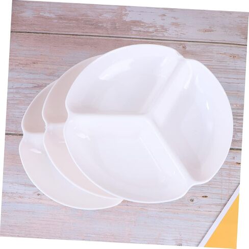 Gadpiparty 3pcs Plastic Watercolor Palette Set Multi-Function Ink Mixing Trays for Students and Adults Non-Stick Paint Mixer for Crafting and DIY Projects in Saudi Arabia