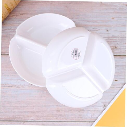 Gadpiparty 3pcs Plastic Watercolor Palette Set Multi-Function Ink Mixing Trays for Students and Adults Non-Stick Paint Mixer for Crafting and DIY Projects in Saudi Arabia