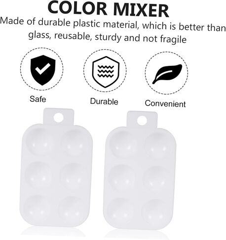 10pcs Portable Painting Tools Watercolor Paint Tray Palette Box for Boys and Girls DIY Art in Saudi Arabia