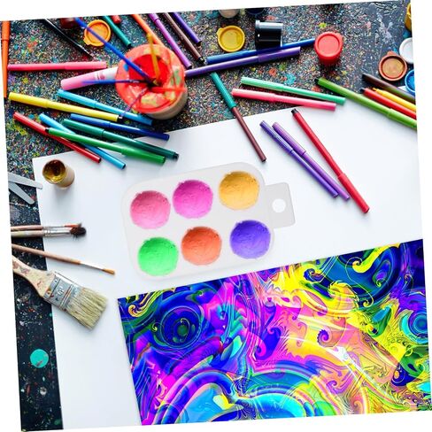10pcs Portable Painting Tools Watercolor Paint Tray Palette Box for Boys and Girls DIY Art in Saudi Arabia