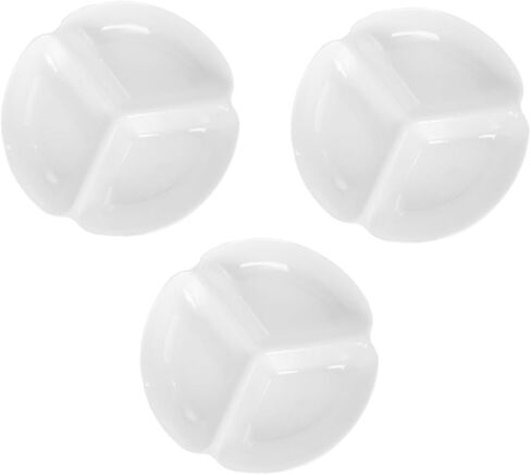 Homoyoyo 3pcs لوحة ألوان لوحة البلاستيك صواني الطلاء البلاستيكية خلاطات مائية متعددة الوظيفية للفنانين الطلاب والحرف خفيفة الوزن سهلة التنظيف in Kuwait