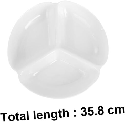 Homoyoyo 3pcs لوحة ألوان لوحة البلاستيك صواني الطلاء البلاستيكية خلاطات مائية متعددة الوظيفية للفنانين الطلاب والحرف خفيفة الوزن سهلة التنظيف in Kuwait