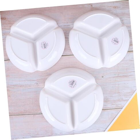 Homoyoyo 3pcs لوحة ألوان لوحة البلاستيك صواني الطلاء البلاستيكية خلاطات مائية متعددة الوظيفية للفنانين الطلاب والحرف خفيفة الوزن سهلة التنظيف in Kuwait