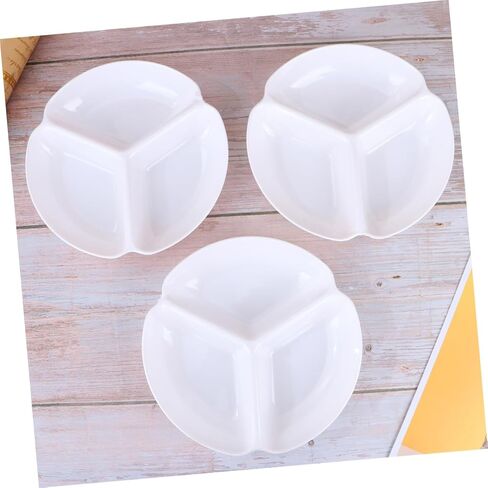 3pcs بلاستيك ألوان مائية لوحة خلاط خفيفة الوزن متعدد الوظائف صواني الطلاء للفنانين طلاب التصميم الخزفي متينة لخلط الألوان سهلة التنظيف in Saudi Arabia