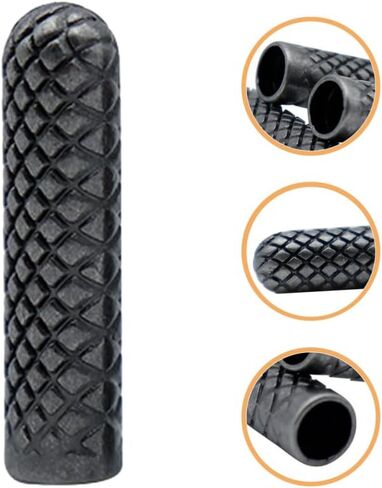 إكسسوارات قبعة Valiclud Hat Tip Tips رؤوس الحاشية حزام مشبك 10pcs aglets المعادن الاستبدال سلك نهاية هوديي كبسولات الحذاء الطرف الدانتيل الطرف نهاية لإصلاح الملحقات ، 2.23x0.50x0.50 سم ، أسود ، أسود in Kuwait