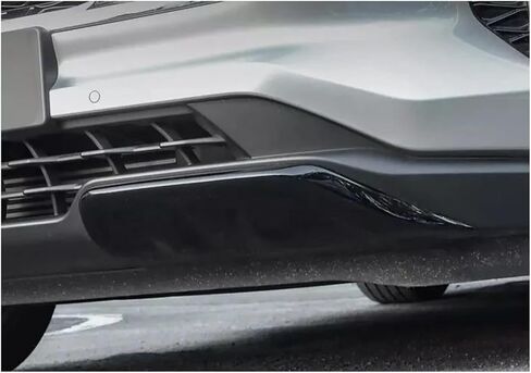 متوافق مع Infiniti QX60 2022-2024 أسود ABS الأمامي الوفير الجانبي الشفة غطاء in Kuwait