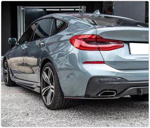 امتداد تنانير جانب السيارة امتداد الشفاه المتوافقة مع BMW 6 Series G32 M-Sport GT 2017-2022 ألياف الكربون الأبواب الجانبية المفسد المفسد المفسد المفسد in Kuwait