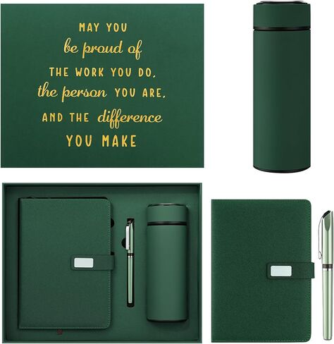 Honoson Employees Appreciation Gift Set for Men, New Employee Welcome to The Team Sets Notebook Pen and Tumbler May You Be Proud, Farewell Gifts for Coworkers(Blue) in Saudi Arabia