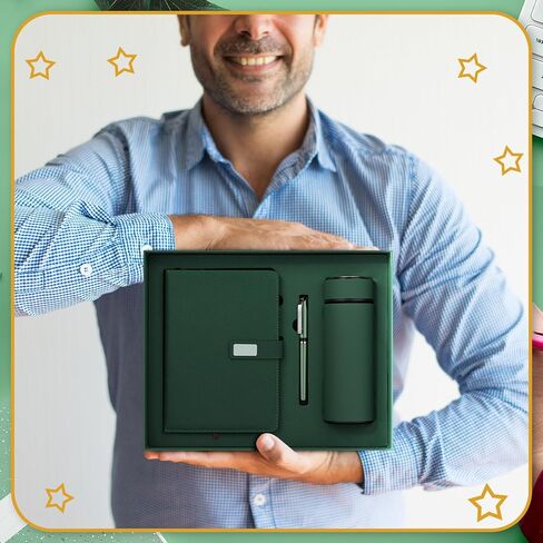 Honoson Employees Appreciation Gift Set for Men, New Employee Welcome to The Team Sets Notebook Pen and Tumbler May You Be Proud, Farewell Gifts for Coworkers(Blue) in Saudi Arabia