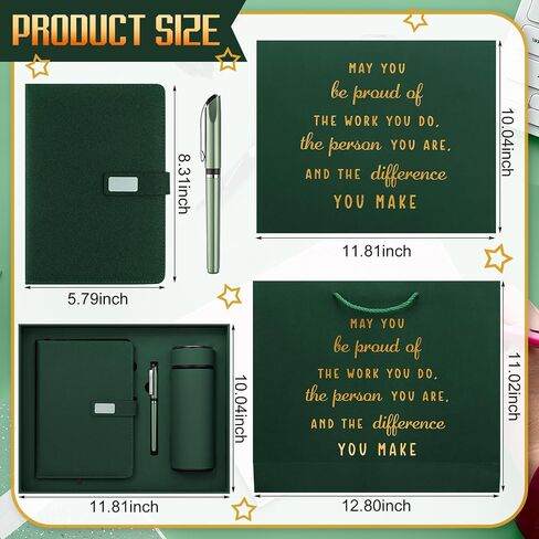 Honoson Employees Appreciation Gift Set for Men, New Employee Welcome to The Team Sets Notebook Pen and Tumbler May You Be Proud, Farewell Gifts for Coworkers(Blue) in Saudi Arabia